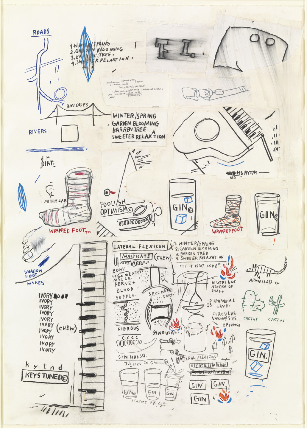 Jean-Michel Basquiat. Untitled. 1985