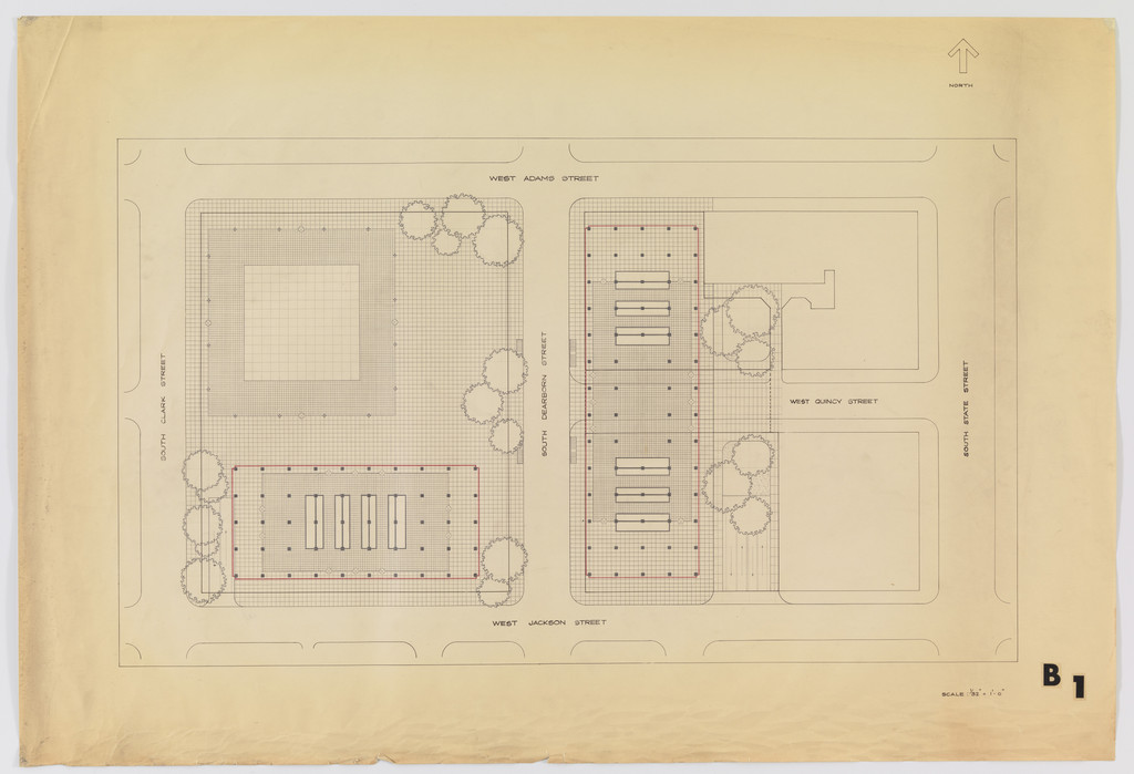 Federal Center, Chicago, Illinois (Site plan)