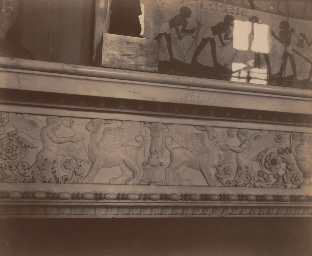 Louvre, Eugène Atget, 1908