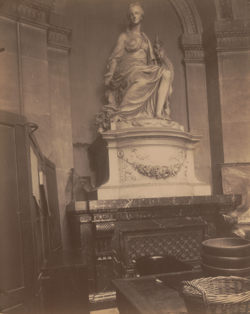 La monnaie. Quai Conti, Eugène Atget, 1905–06, Albumen silver print