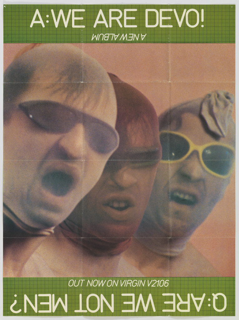 Devo: Are We Not Men? by Devo, Unidentified Designer