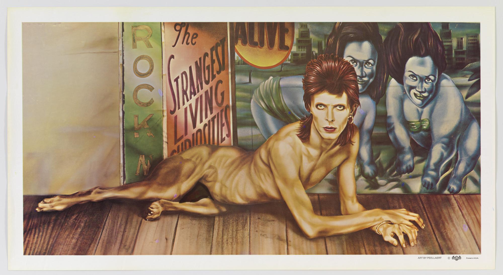 Guy Peellaert. David Bowie, Diamond Dogs. 1974