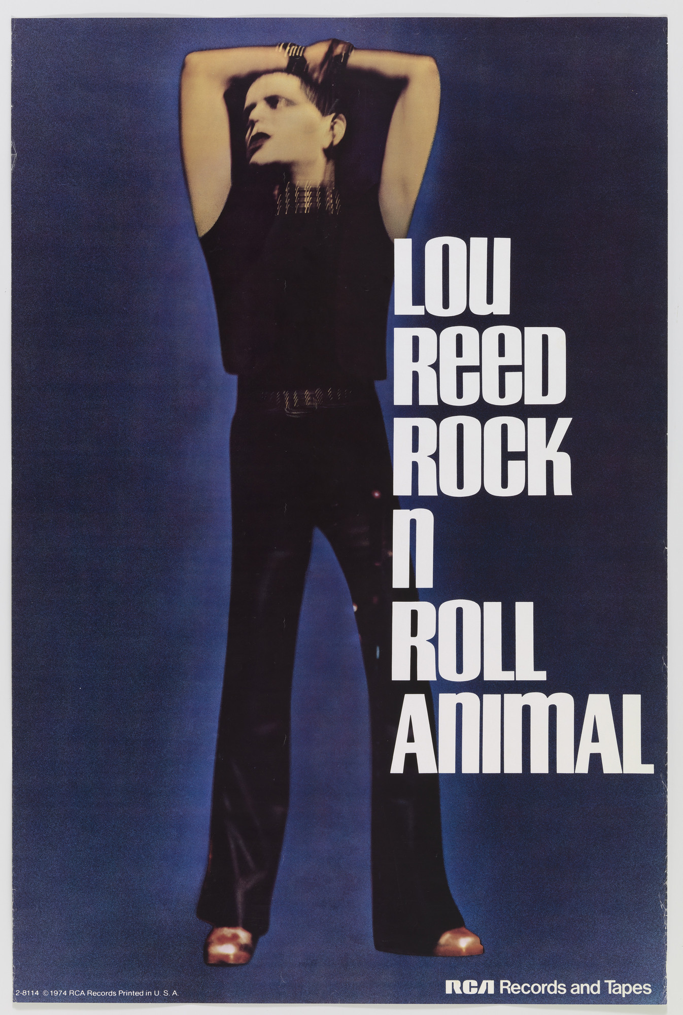 Unidentified Designer. Lou Reed, Rock N Roll Animal
