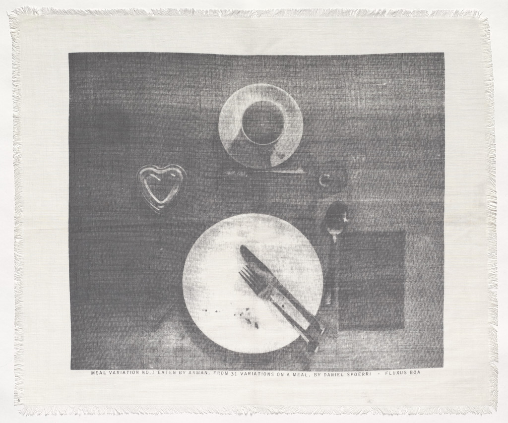 Meal Variation No. 1 Eaten by Arman from 31 Variations on a Meal