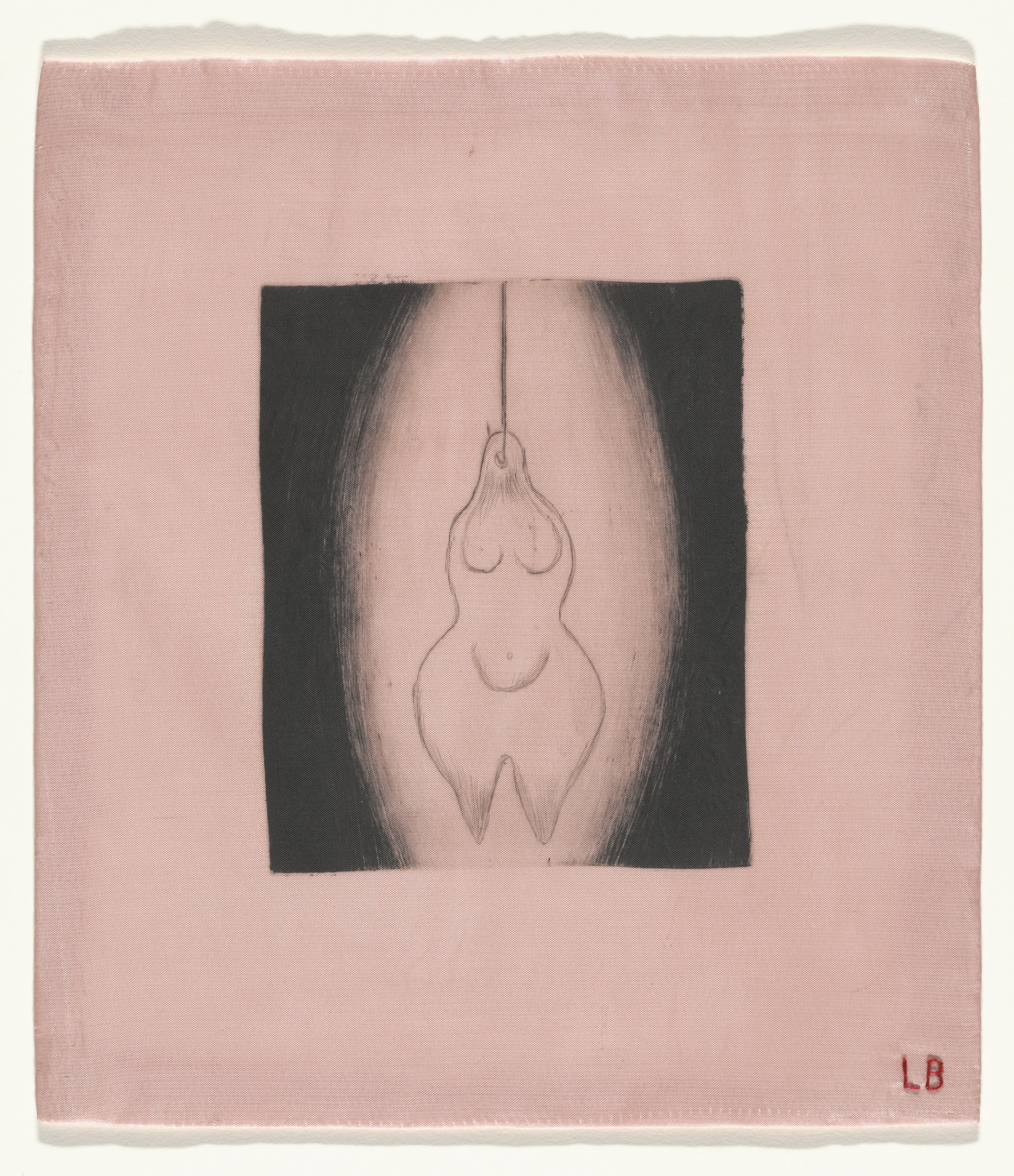 Louise Bourgeois. Hanging Figure, state II of II