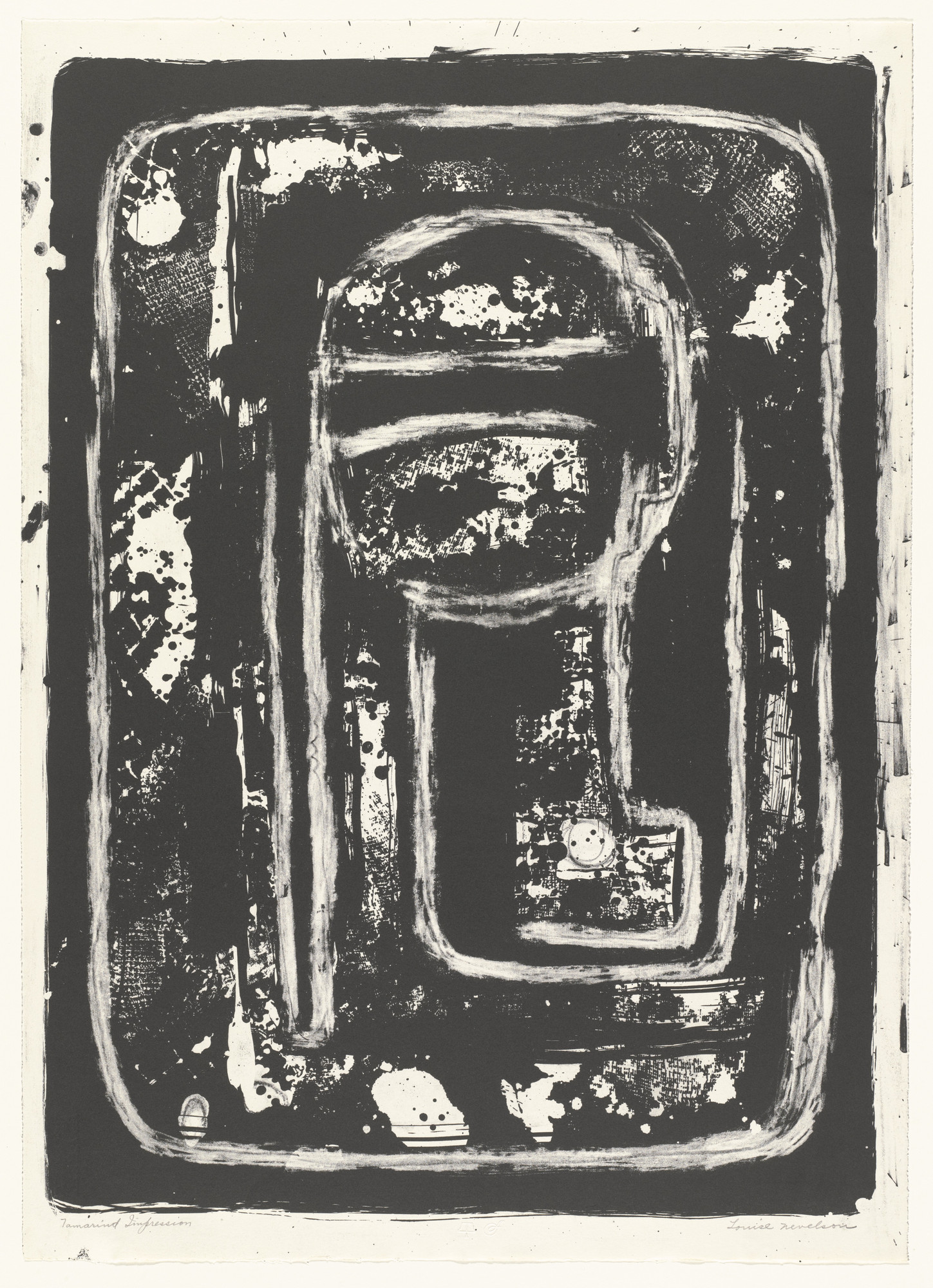 Louise Nevelson. Untitled