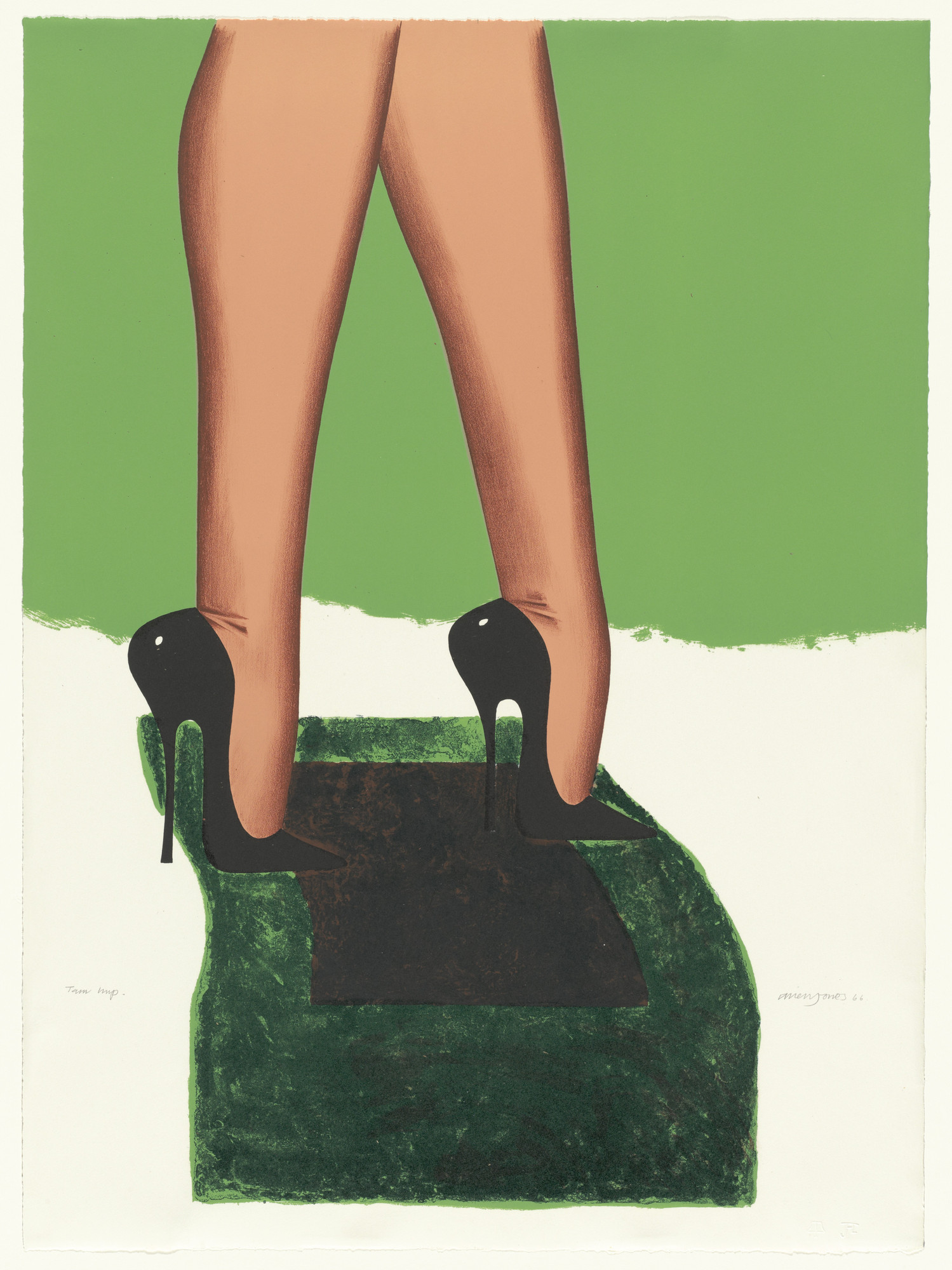 Allen Jones. Untitled (New Perspective on Floors IV)