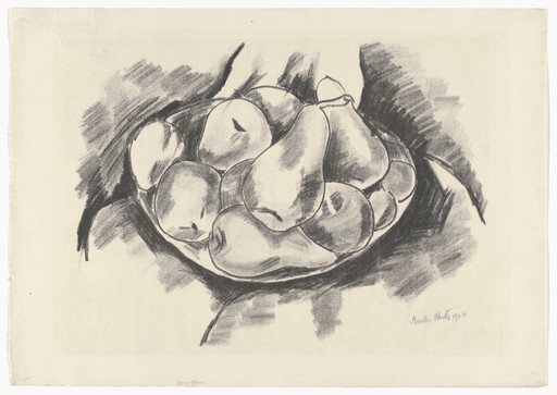 Dish of Apples and Pears