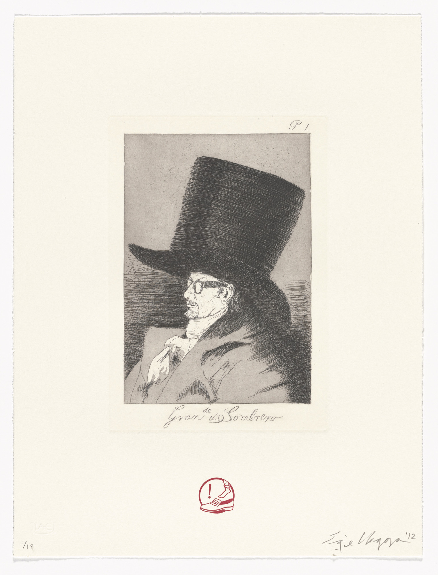 Enrique Chagoya. Recurrent Goya