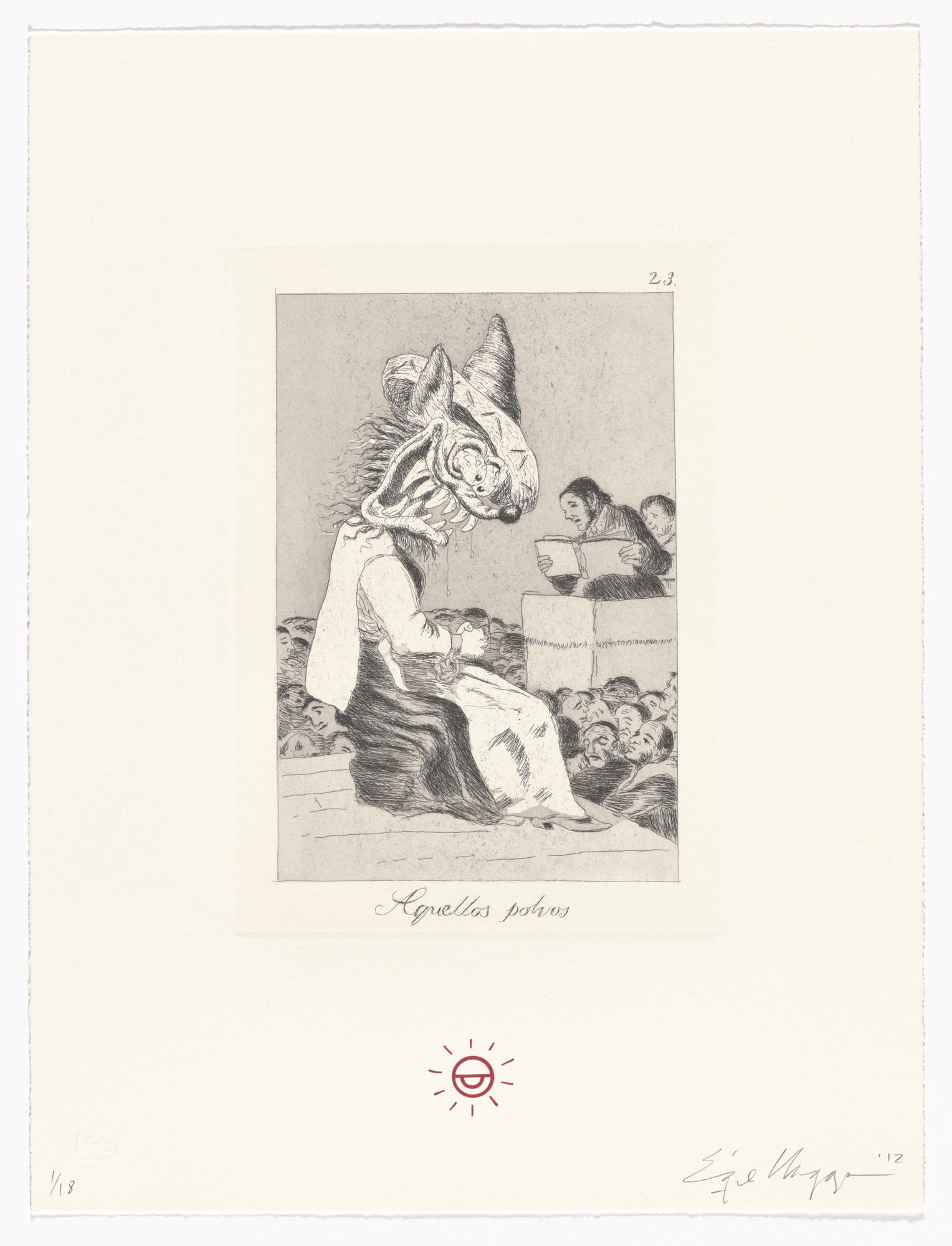 Enrique Chagoya. Aquellos polvos/Those specks of dust from Recurrent Goya