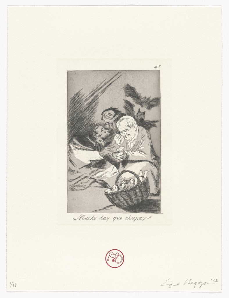 Mucho hay que chupar/There is plenty to suck from Recurrent Goya