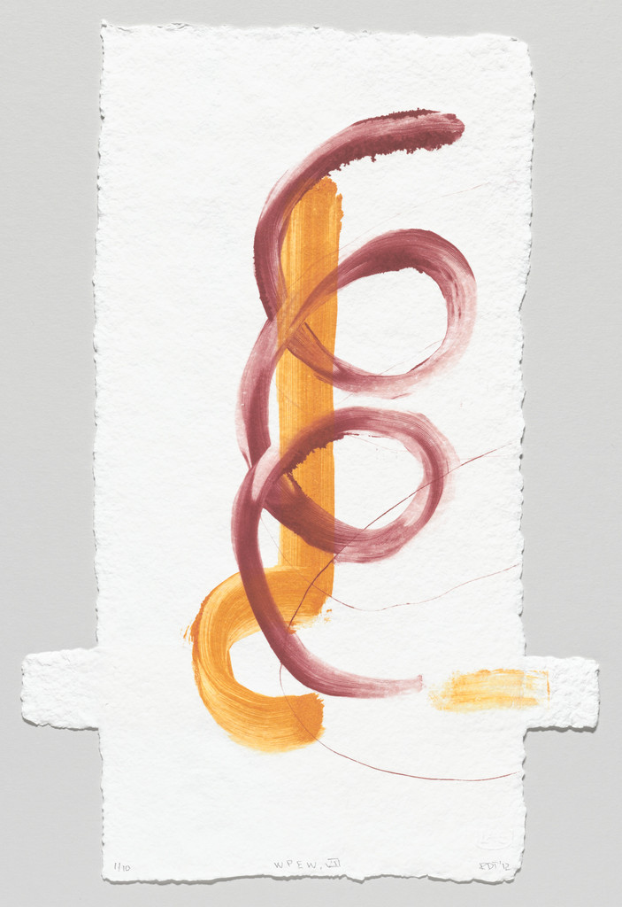 When Pressure Exceeds Weight VII, Richard Tuttle, 2012