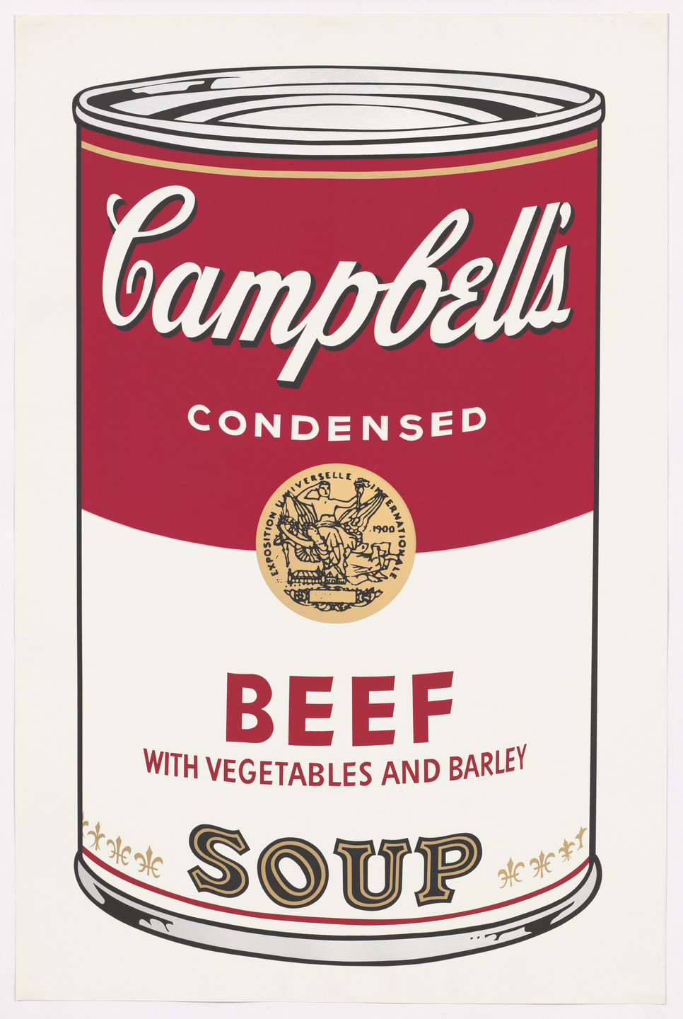 Andy Warhol. Untitled from Campbell&#39;s Soup I. 1968