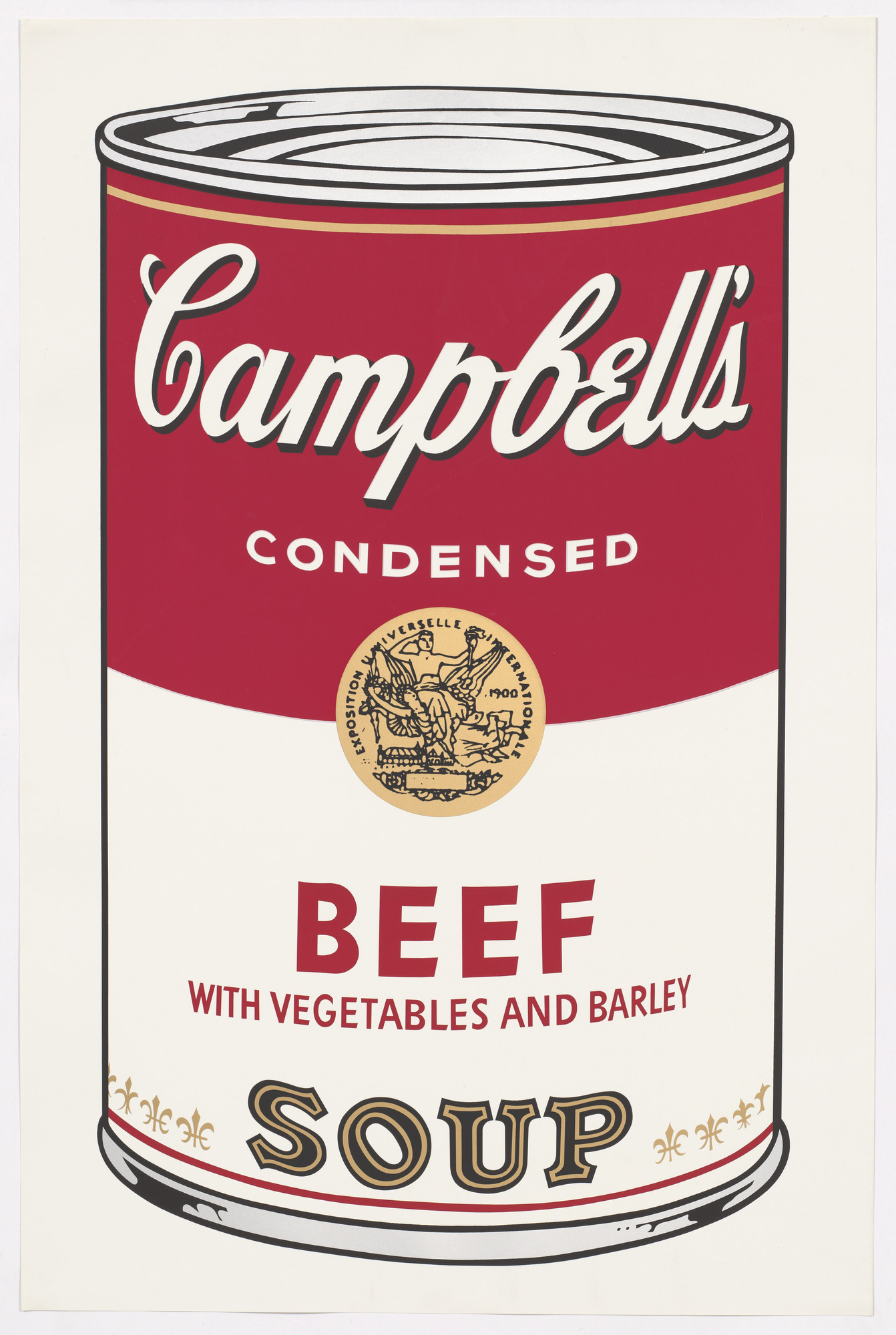 【額縁付き】 アンディウォーホル Campbell’s Soup Cans ① Andy Warhol. Untitled from Campbell's Soup I. 1968 | MoMA