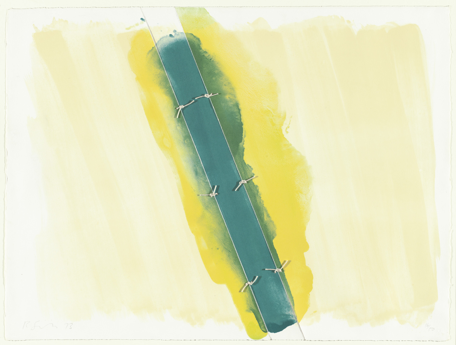 Richard Smith. Lawson Set (Green tied in 3 sections). 1973