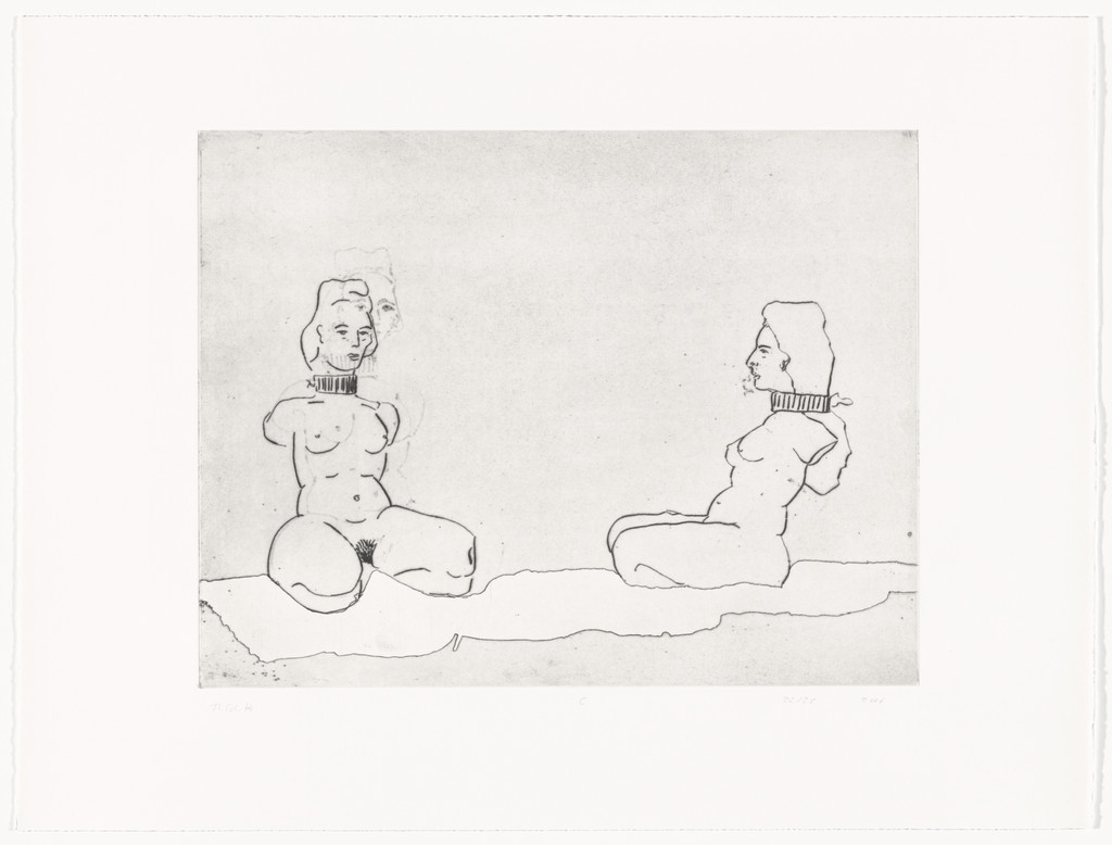 Woman Nr. 10 (Frau Nr. 10) from Women – Series C (Frauen – Serie C)