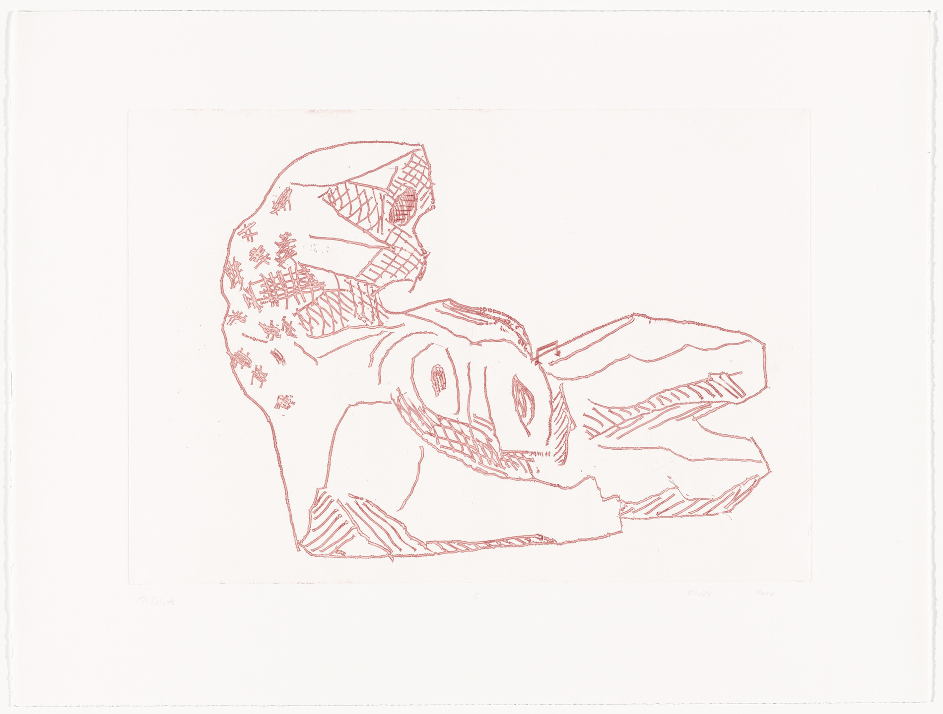 Thomas Schütte. Woman Nr. 16 (Frau Nr. 16) from Women (Frauen). 2006