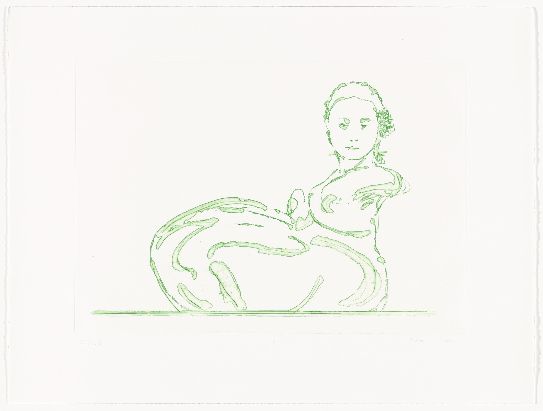 Thomas Schütte. Woman Nr. 17 (Frau Nr. 17) from Women (Frauen). 2006