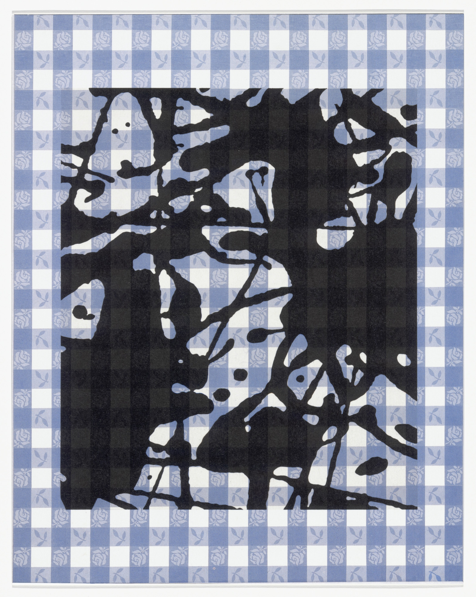 Daan van Golden. Composition with Roses/Study Pollock