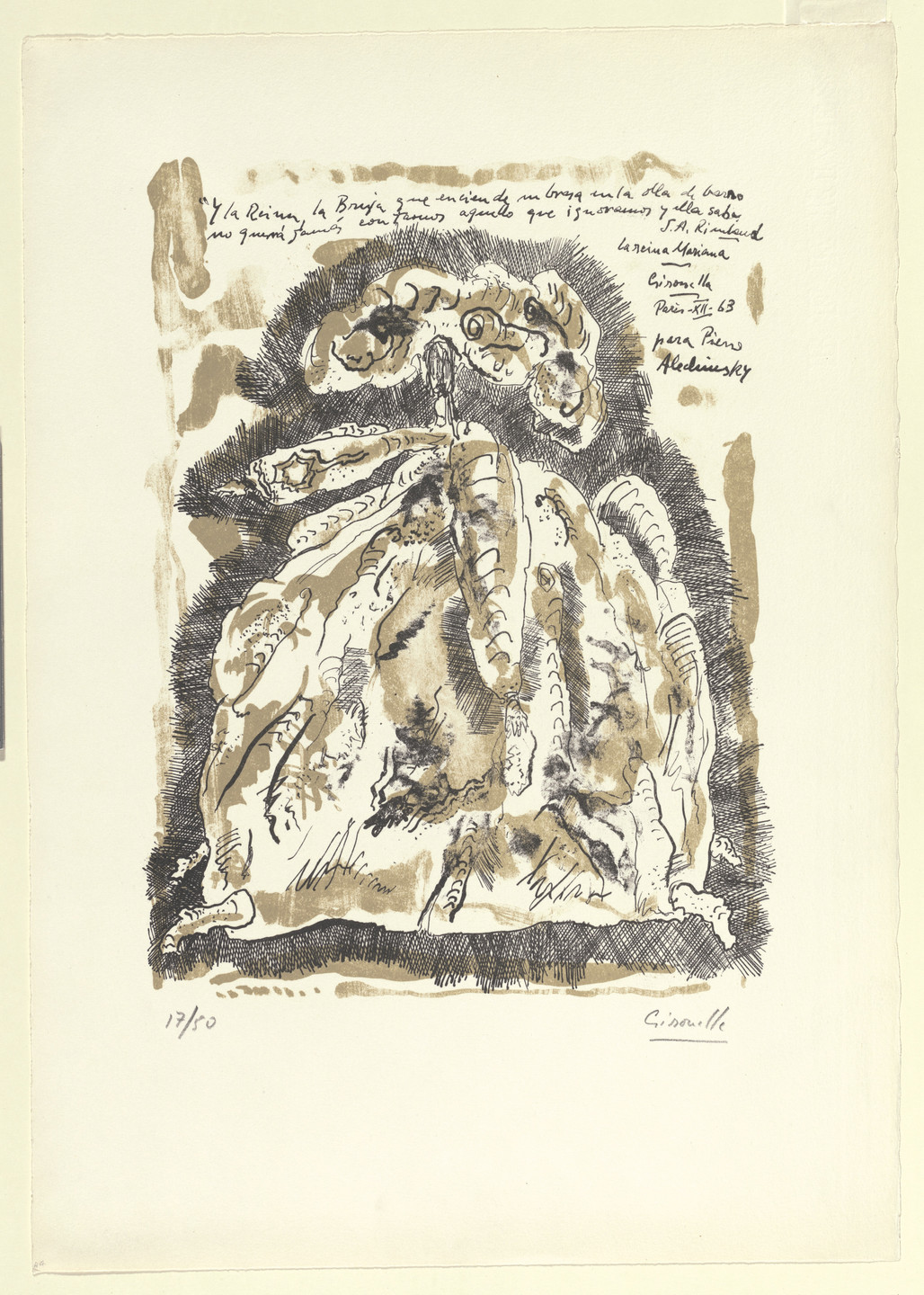Alberto Gironella. Queen Marian. 1963