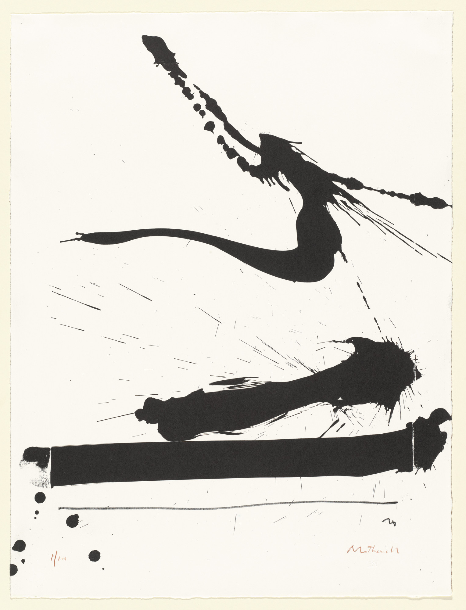 Robert Motherwell. Automatism A