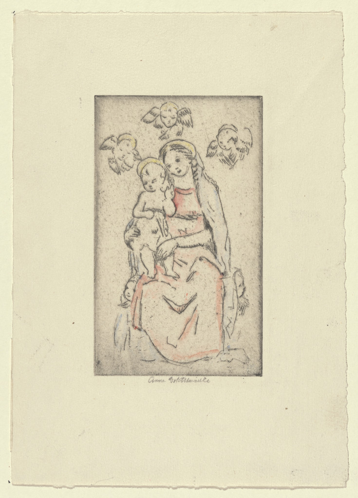 Christmas Card of Cherubim