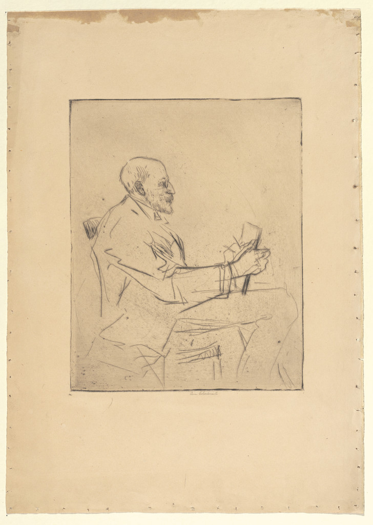 Mr. Yeats Drawing the Portrait of a Young Lady