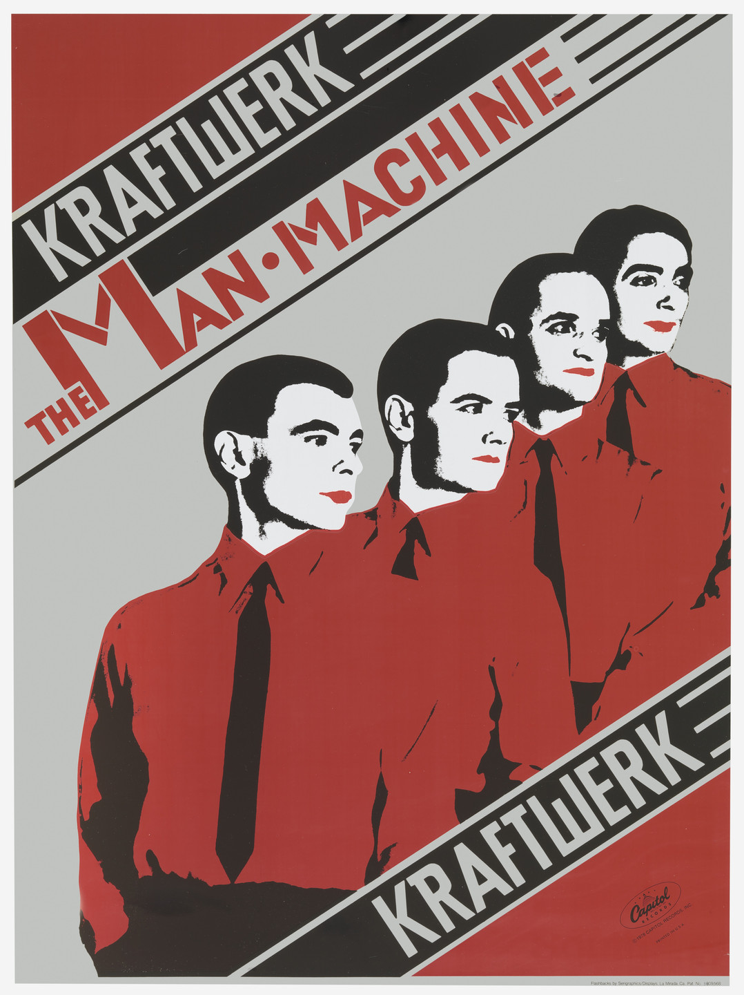 Karl Klefisch, Günther Fröhling. Kraftwerk, The Man-Machine. 1978