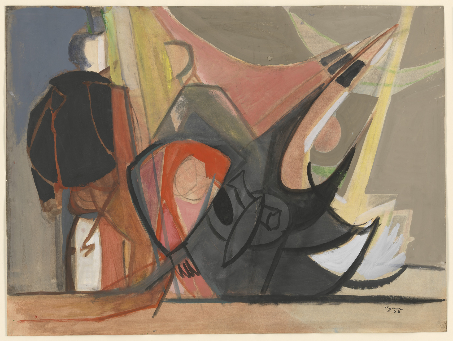 Édouard Pignon. Ostend. 1948