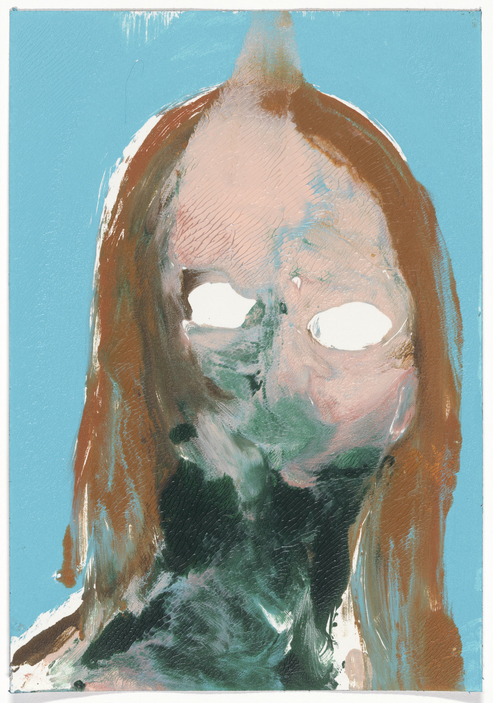 Nicola Tyson. Small Self-Portrait. 2002
