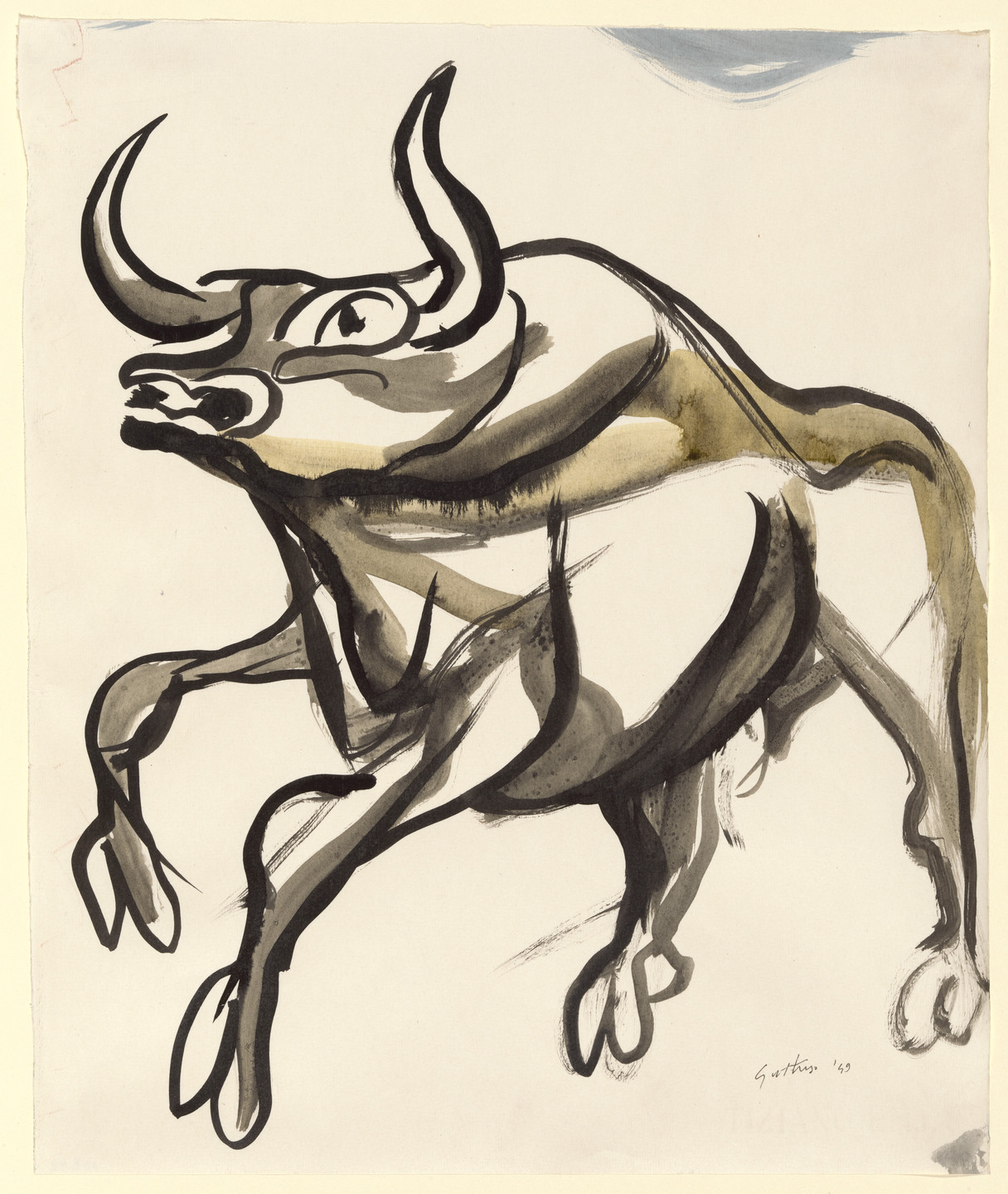 Renato Guttuso. Bull. 1949