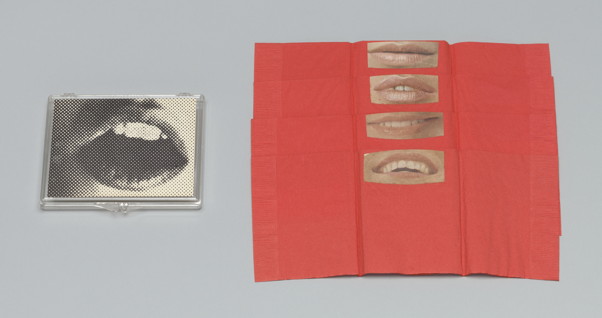 Shigeko Kubota. Flux Napkins. c. 1967