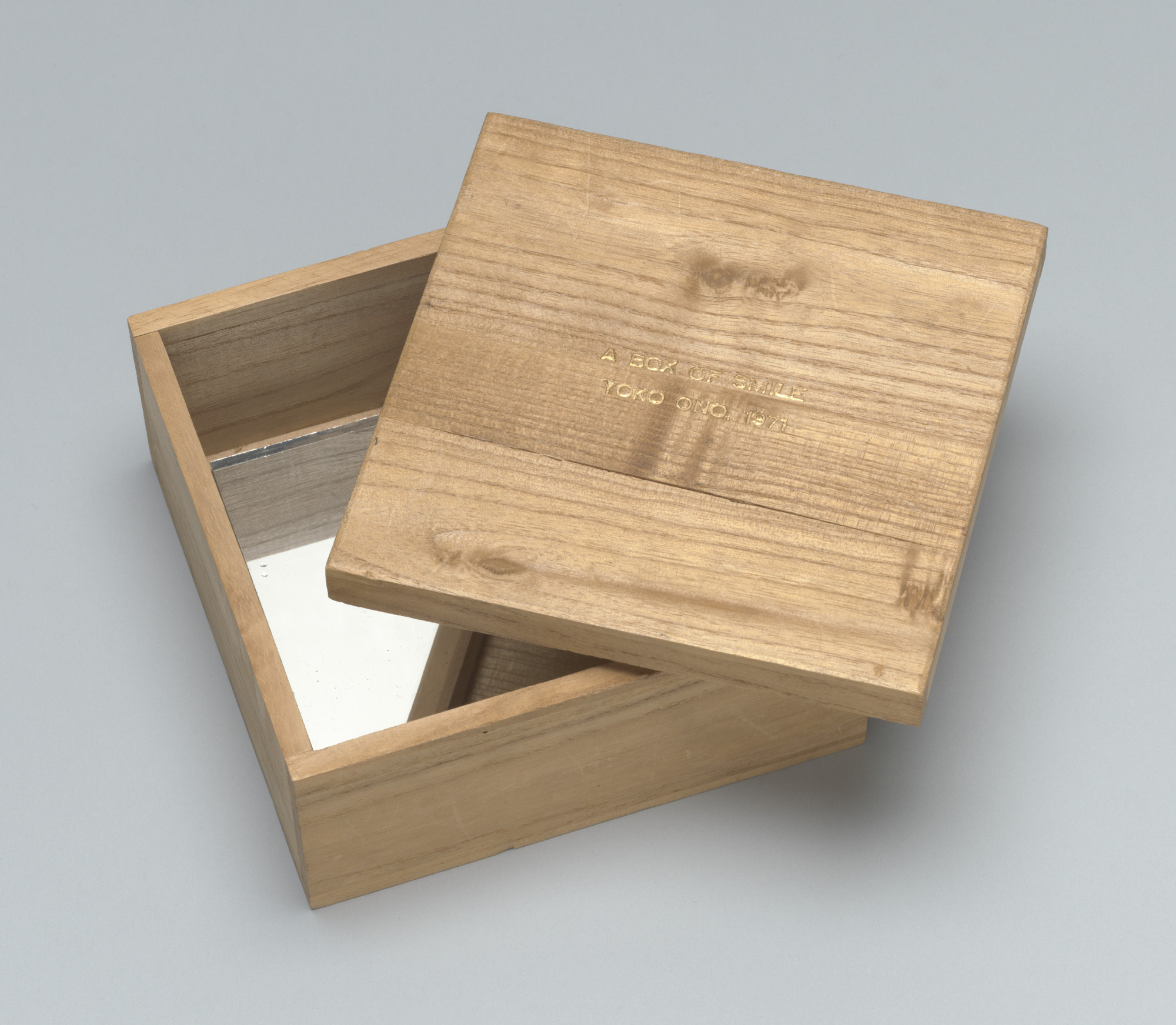Yoko Ono. A Box of Smile. 1967/1971 | MoMA