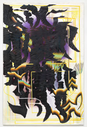 Kerstin Brätsch. Blocked Radiant (for Ioana). 2011