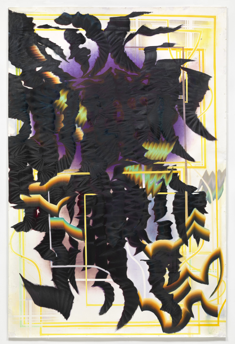 Kerstin Brätsch. Blocked Radiant (for Ioana). 2011