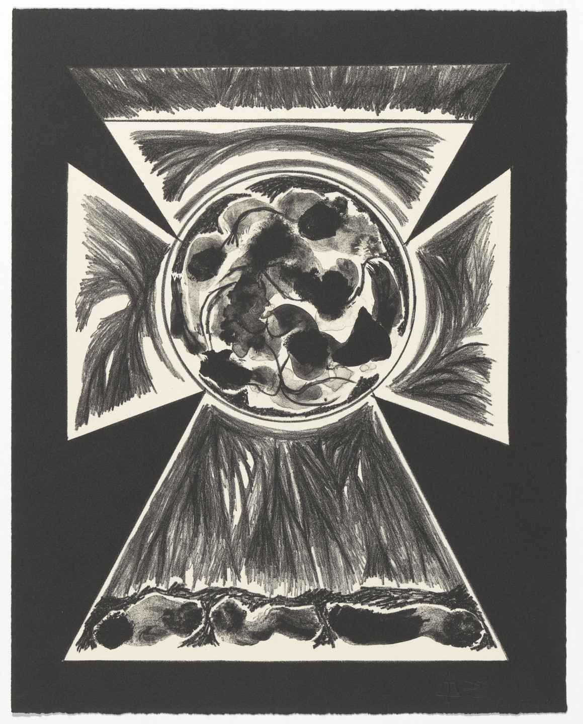 Sonia Gechtoff. Untitled. 1963