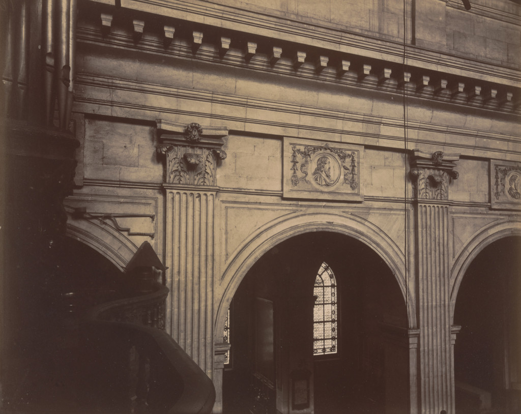 St Nicolas du Chardonnet, Eugène Atget, 1914–20, Albumen silver print