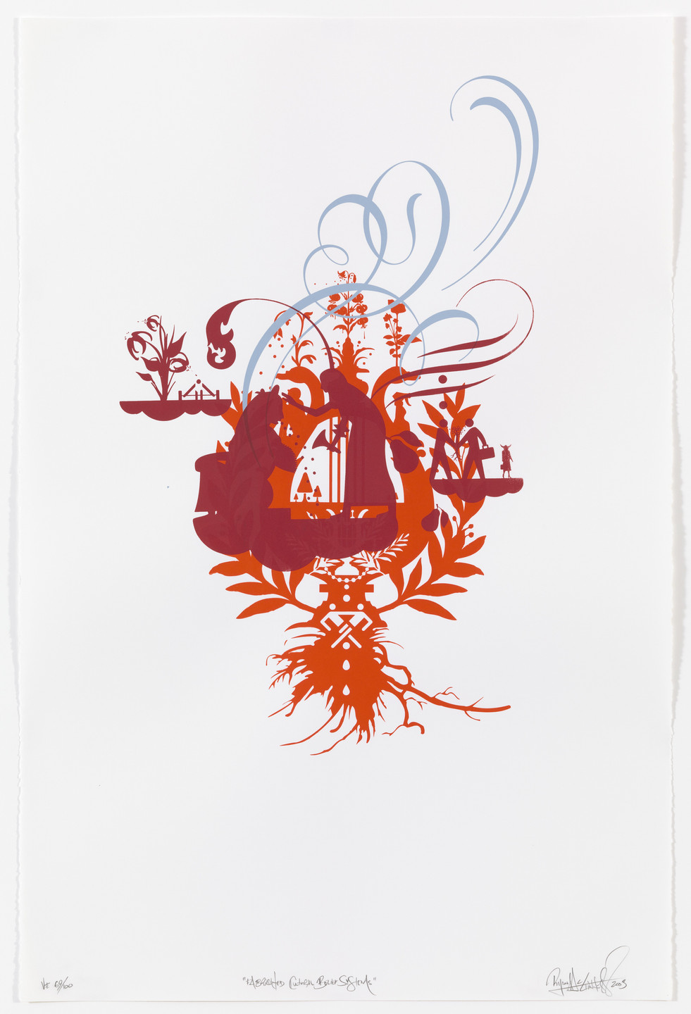 Ryan McGinness. Untitled from Fabricated Cultural Belief Systems. 2004