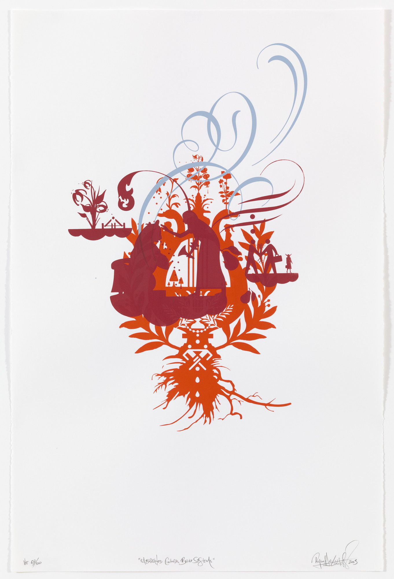 Ryan McGinness. Untitled from Fabricated Cultural Belief Systems