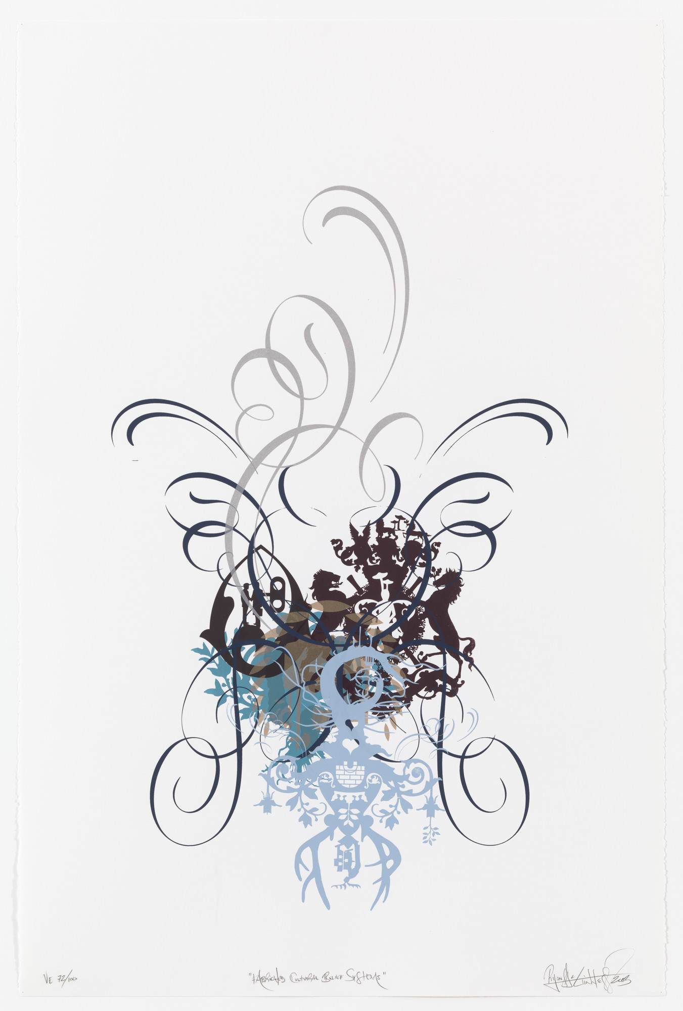 Ryan McGinness. Untitled from Fabricated Cultural Belief Systems
