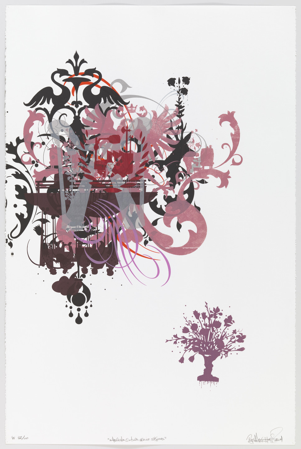 Ryan McGinness. Untitled from Fabricated Cultural Belief Systems
