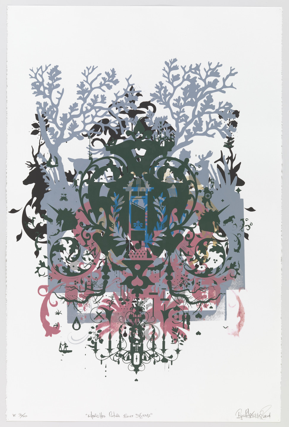Ryan McGinness. Untitled from Fabricated Cultural Belief Systems. 2004