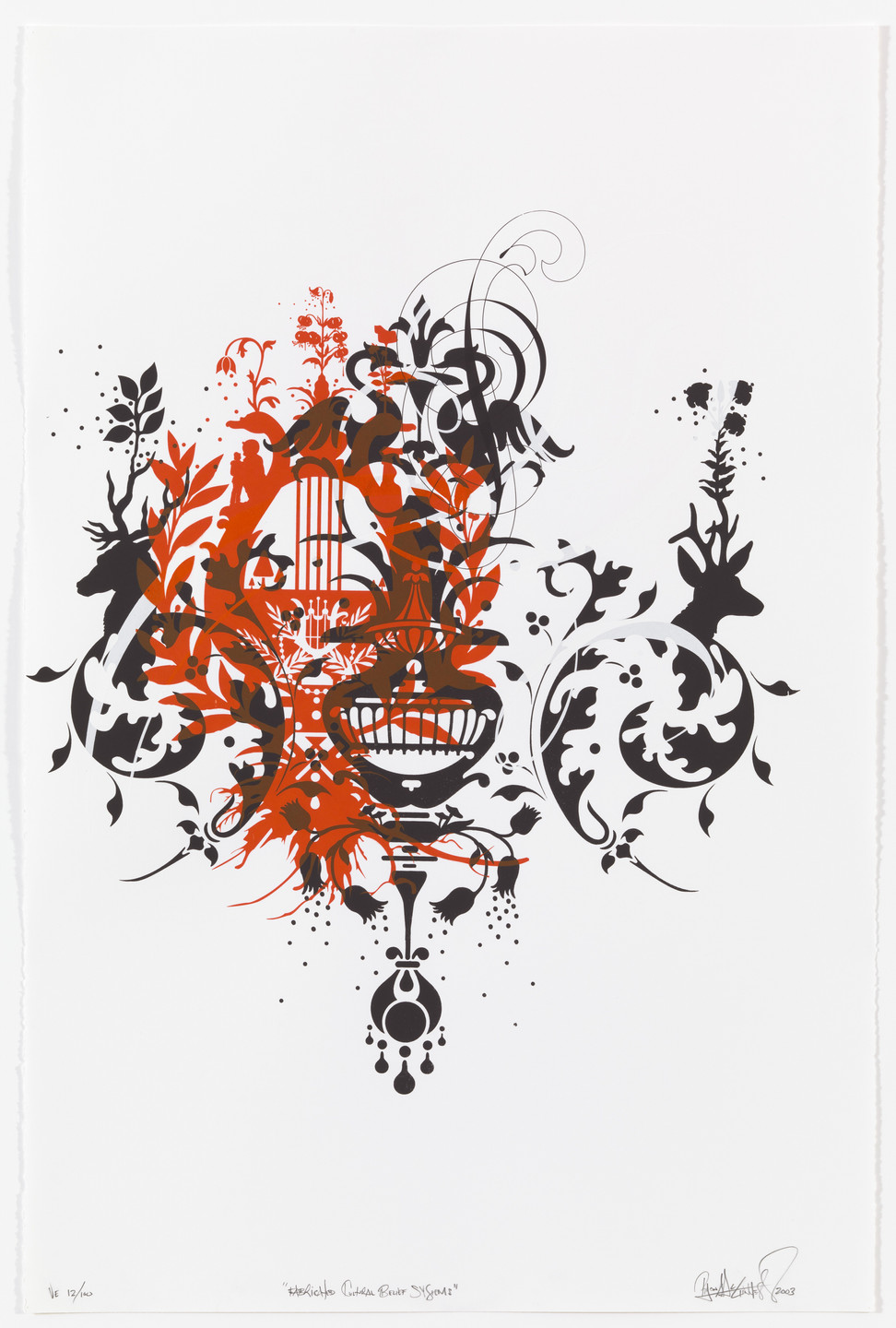 Ryan McGinness. Untitled from Fabricated Cultural Belief Systems. 2004