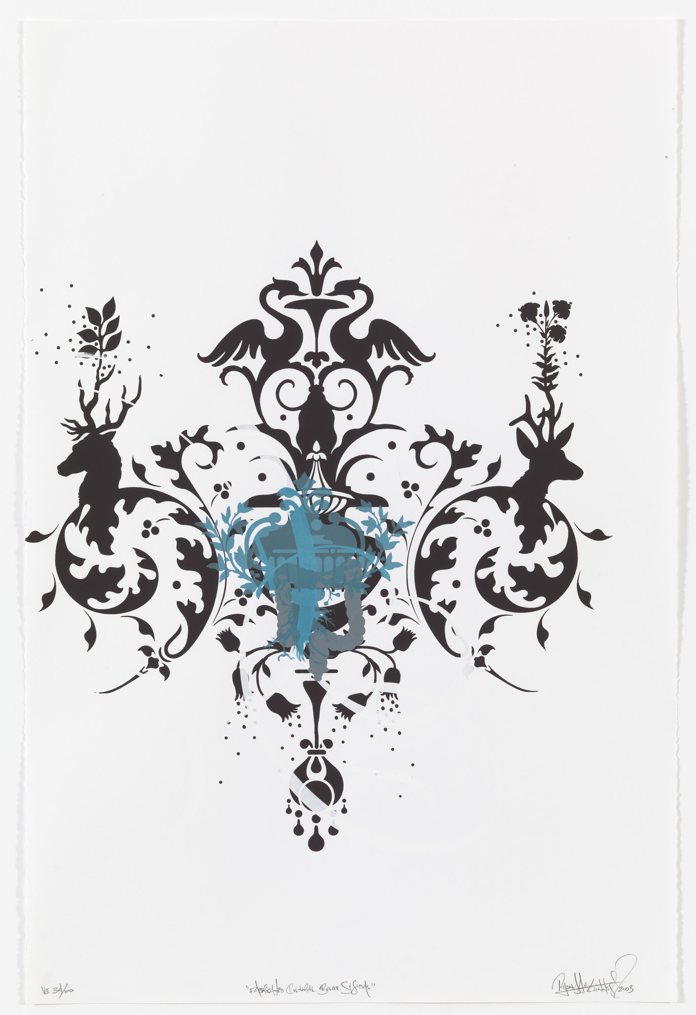 Ryan McGinness. Untitled from Fabricated Cultural Belief Systems