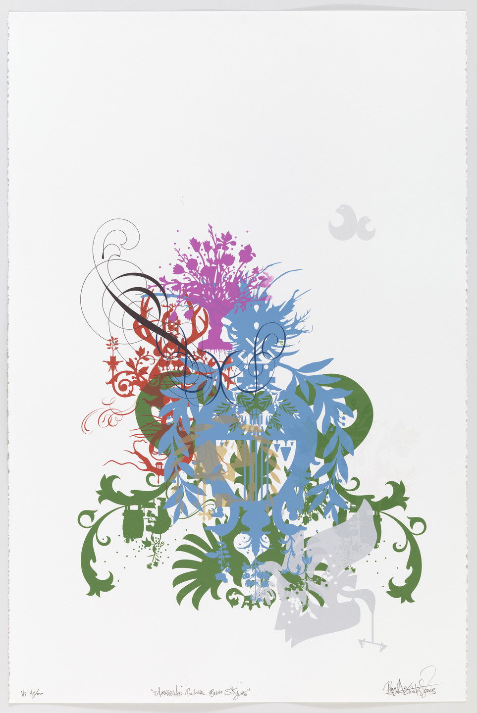 Ryan McGinness. Untitled from Fabricated Cultural Belief Systems. 2004