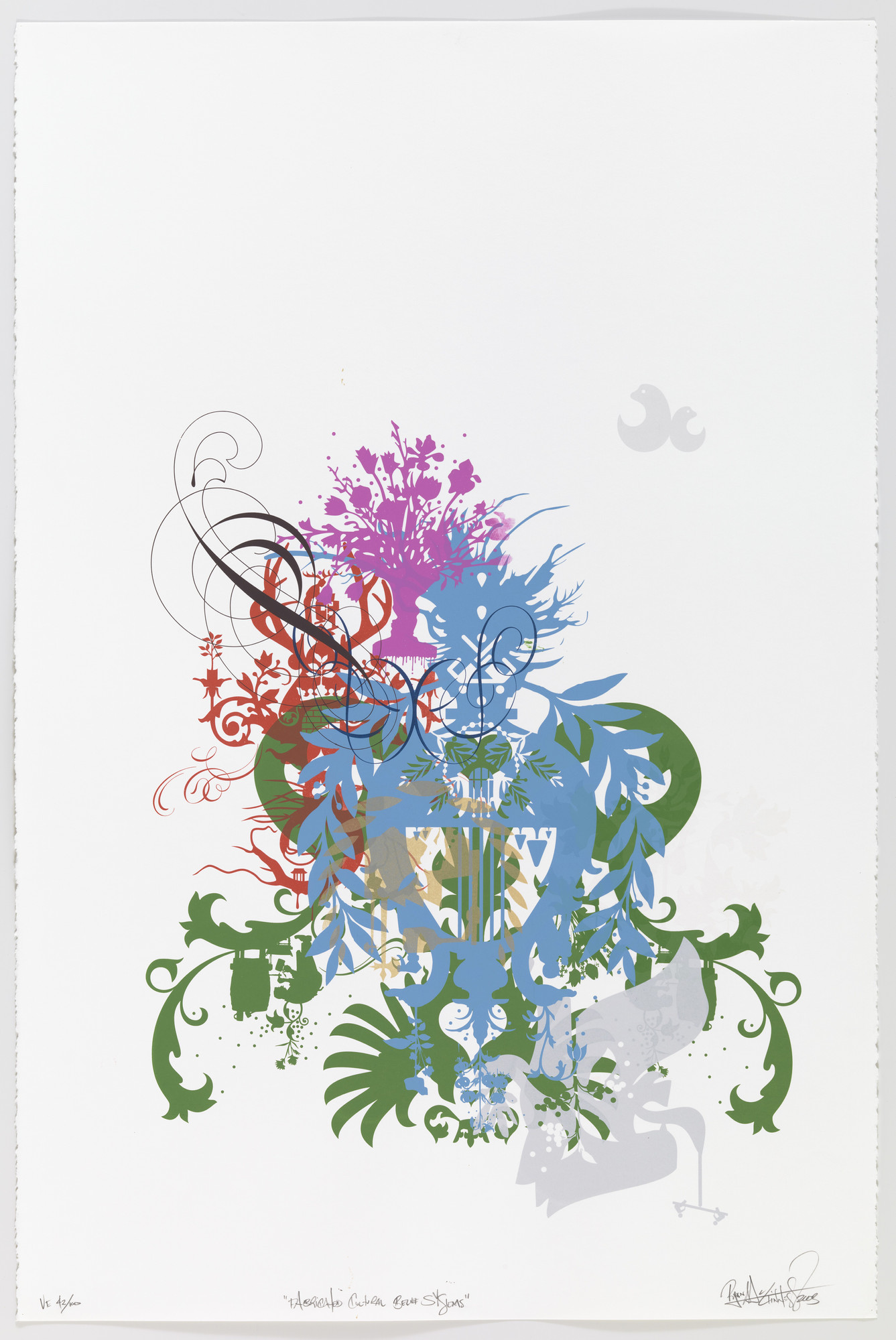 Ryan McGinness. Untitled from Fabricated Cultural Belief Systems