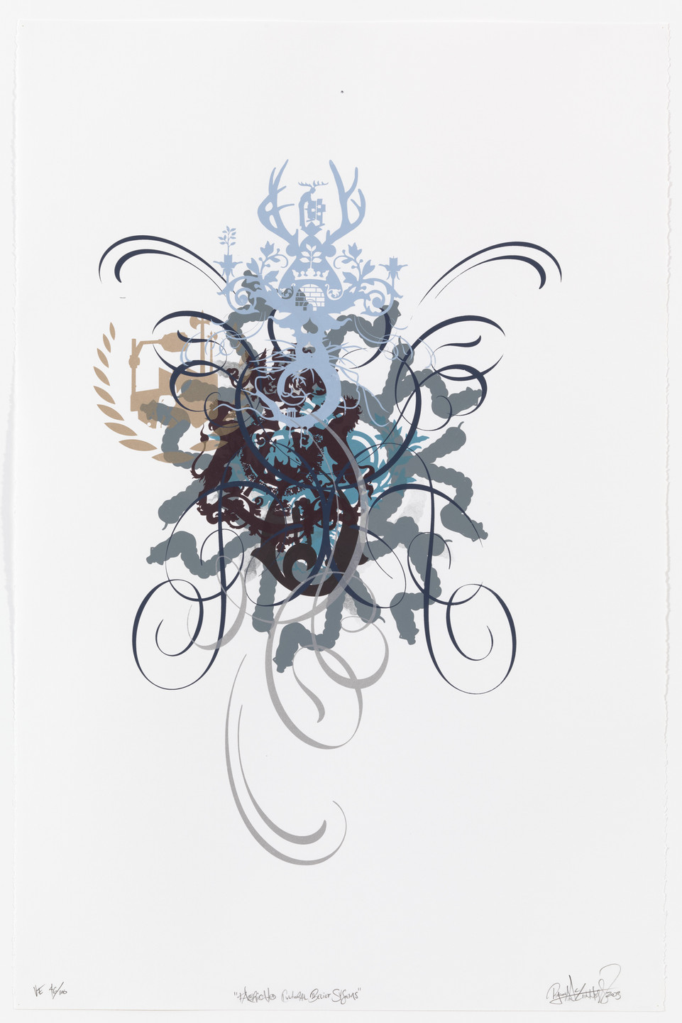 Ryan McGinness. Untitled from Fabricated Cultural Belief Systems. 2004