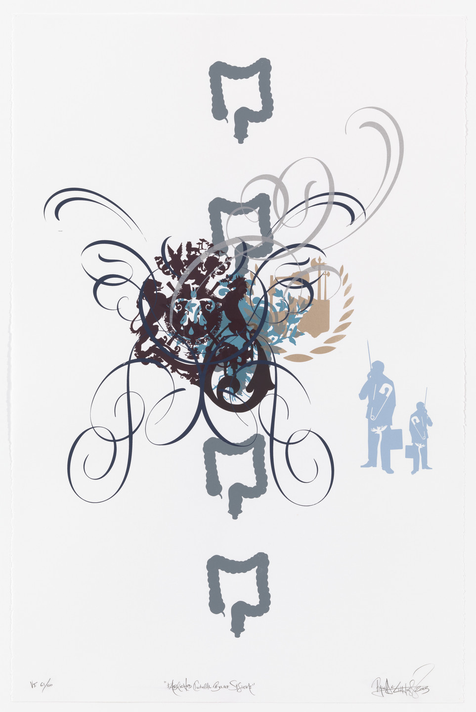 Ryan McGinness. Untitled from Fabricated Cultural Belief Systems. 2004