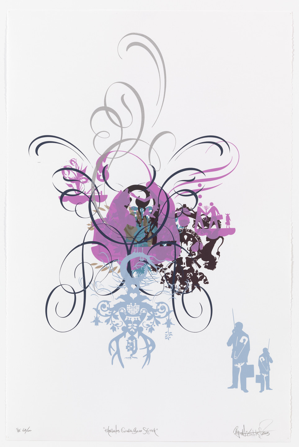 Ryan McGinness. Untitled from Fabricated Cultural Belief Systems. 2004