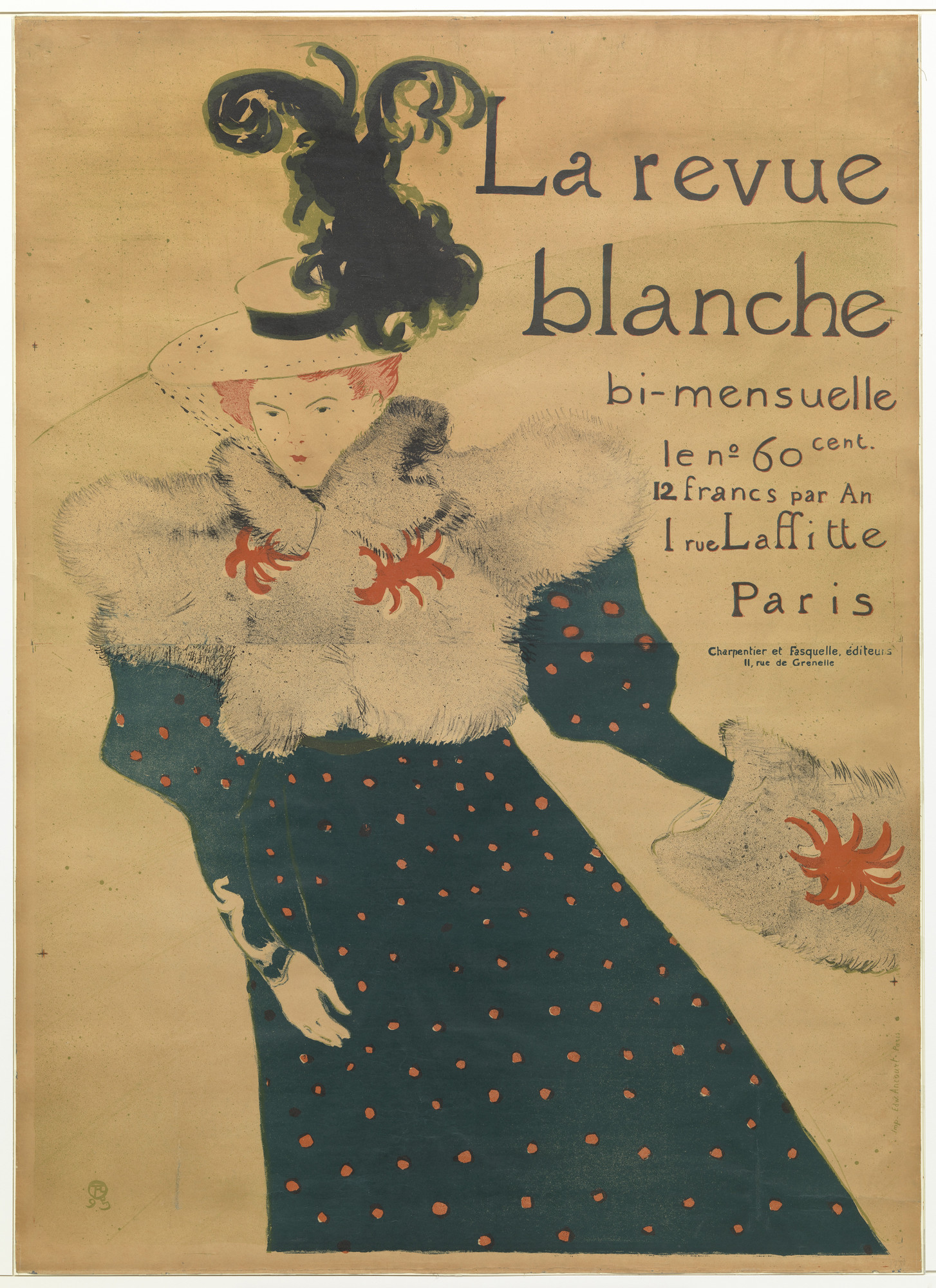 Henri de Toulouse-Lautrec. The White Review (La Revue blanche